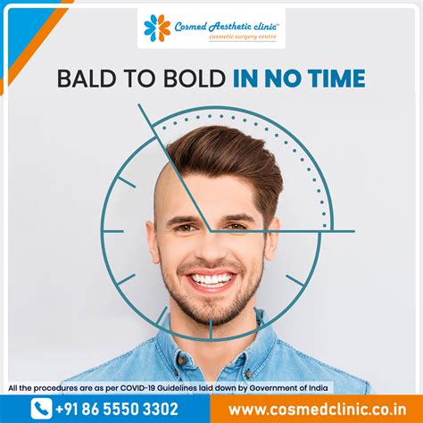 Bald To Bold In No Time With Hair Transplant At Cosmed Aesthetic Clinic