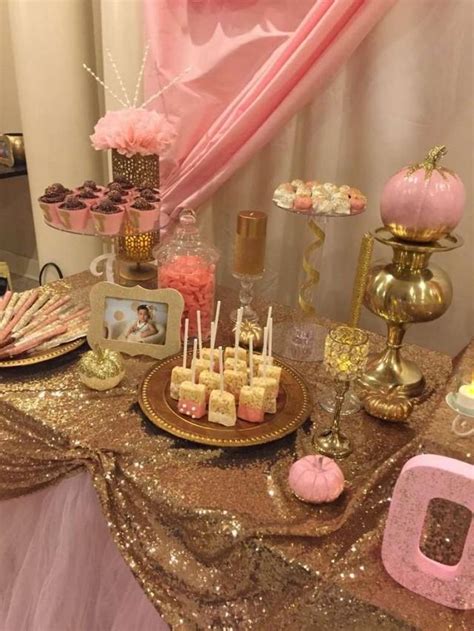 Wedding Theme Pink And Gold Birthday Party Ideas 2409282 Weddbook