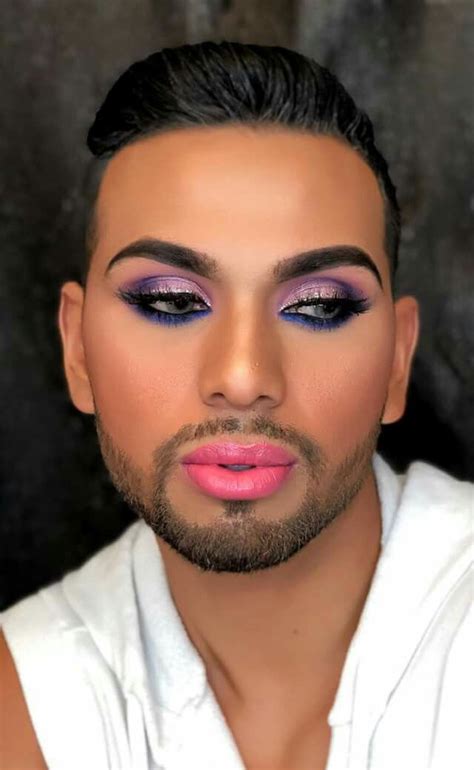 Maquillaje | Men wearing makeup, Male makeup, Wearing ...