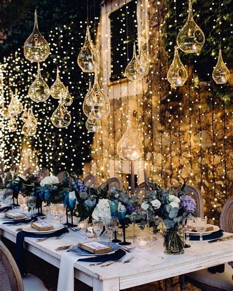 20 Wedding Lighting Ideas For Rustic Wedding Reception Roses And Rings