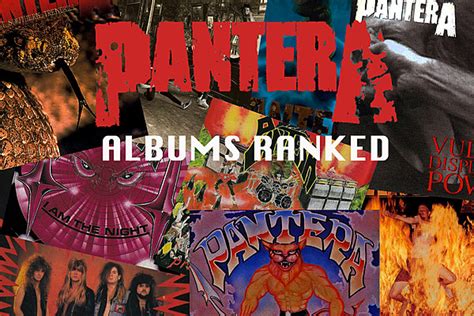 Pantera Albums Ranked