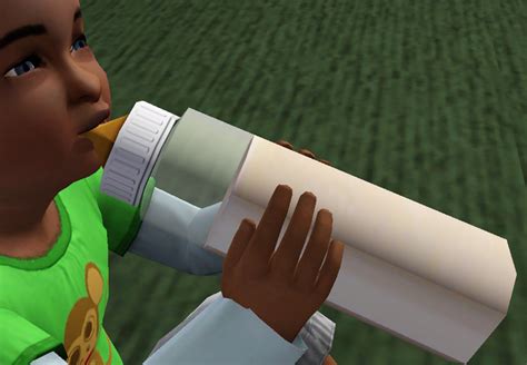 Mod The Sims White Formula Default Replacement Bottle