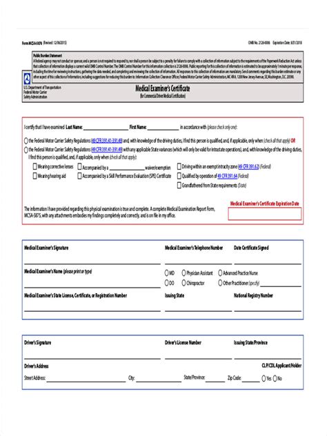 Michigan cdl and dot medical card requirements. FREE 6+ Medical Physical Forms in PDF