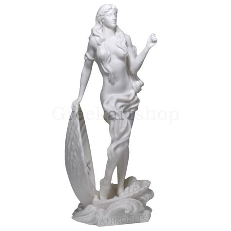 Aphrodite Venus In Shell Nude Female Erotic Statue Sculpture Figure Inches