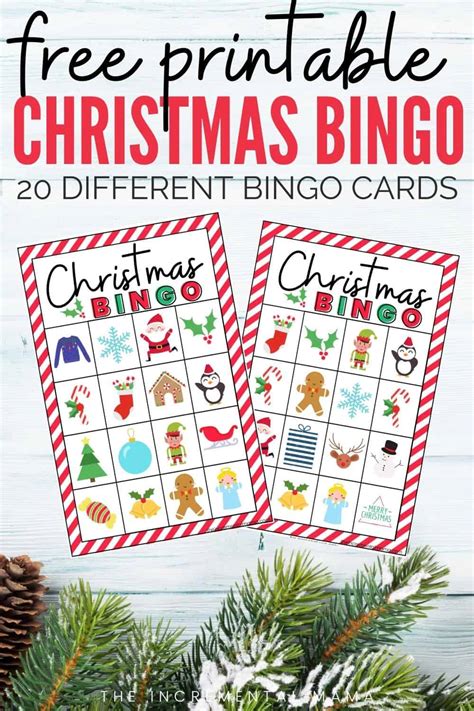Free Christmas Bingo Printable