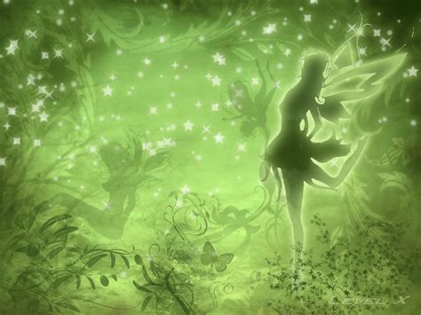 Green Fairies And Fantasy Pictures Dance With The Fairies Wallpaper