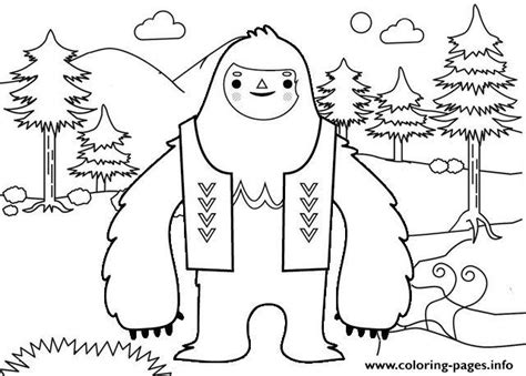 Top 24 categories of printable coloring pages. Everest Is A Yeti Coloring Pages Printable