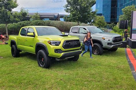 Toyota Upgrades The Tacoma Pickup Trd Pro And Trail Edition For 2022
