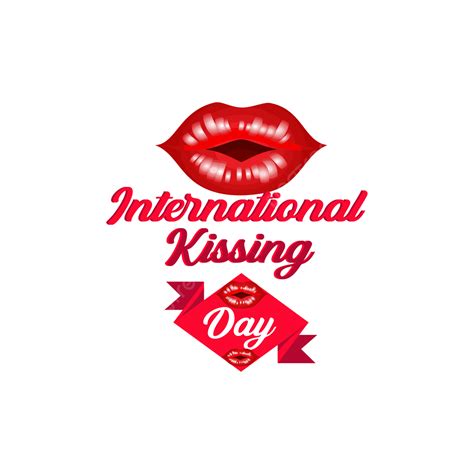 International Kissing Day Vector Hd Images International Kissing Day Day Png World Png Image
