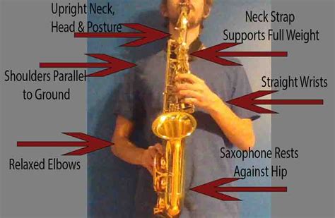 Saxophone Posture Everything You Need To Know Saxophone Lessons