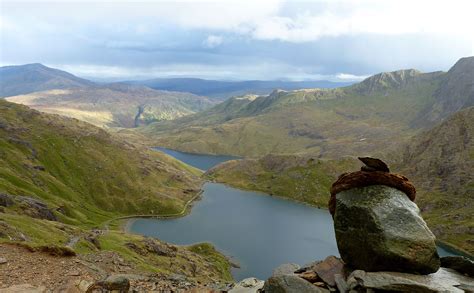 The Wonderful View From The Top Of Snowdon Wales Named The Best View