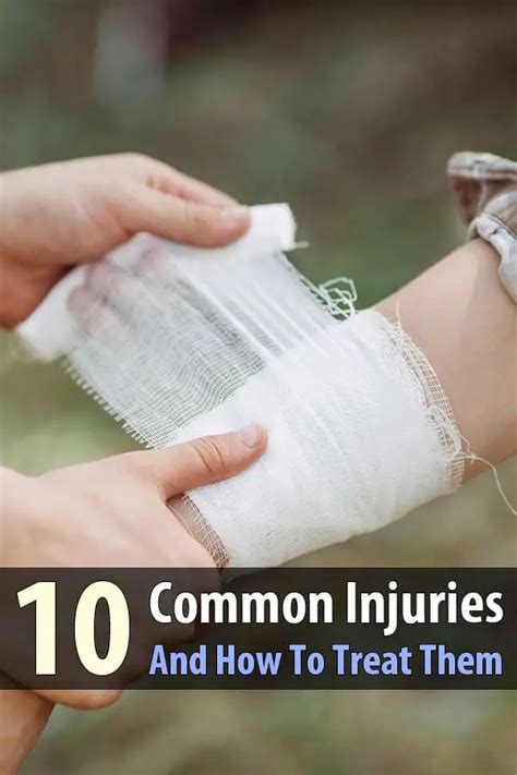 10 Common Injuries And How To Treat Them Urban Survival Site