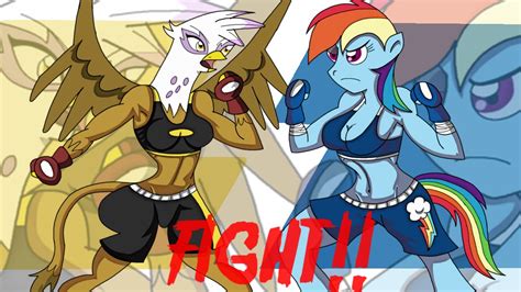 Watch Me Draw Gilda Vs Rainbowdash Commission Youtube