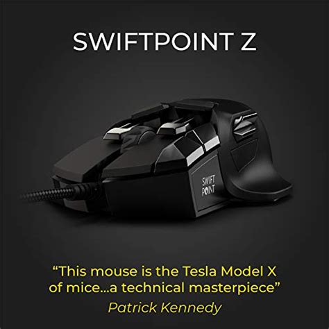 Swiftpoint Z Gaming Mouse 13 Programmable Buttons 5 With Pressure
