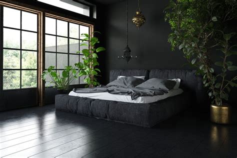 Black Floor Bedroom Ideas 11 Bedroom Ideas With Black Wall Pics