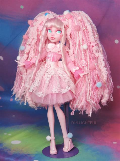 Sakura Ooak Doll Custom Monster High Dolls Monster High Dolls