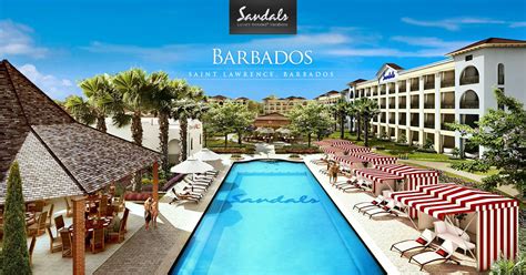 View The Resort Map Of Sandals Barbados