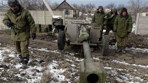 ukraine crisis shelling spreads despite ceasefire bbc news