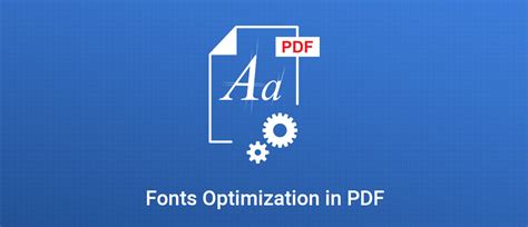 Fonts Optimization In Pdf Orpalis Blog