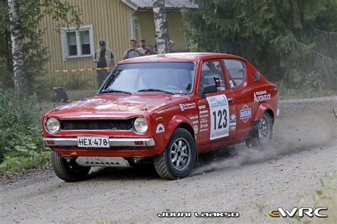 Sinkkonen Toni Saarilahti Arto Datsun 100A Lahti Historic Rally 2021
