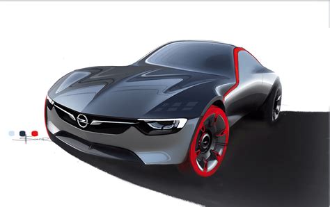 Opel Gt Concept Revival Without Retro Design Autoanddesign