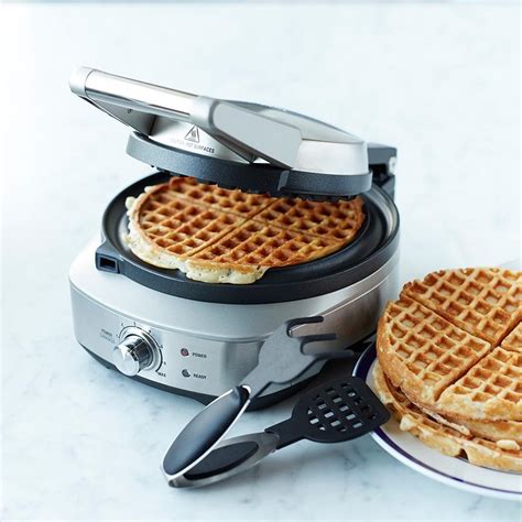 Remove all protective paper and wrapping. Breville No-Mess Classic Round Waffle Maker | Williams ...
