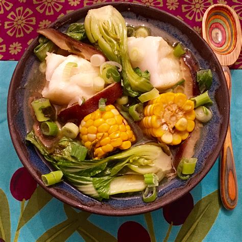 Sea Bass In Sake Broth And Vegetables Recipe Levana Cooks