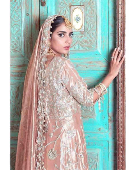 Beautiful Bridal Photo Shoot Of Actress Saboor Ali For Amna Arshad