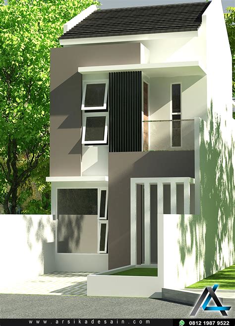 Desain Rumah Minimalis 2 Lantai 5x12 Homecare24