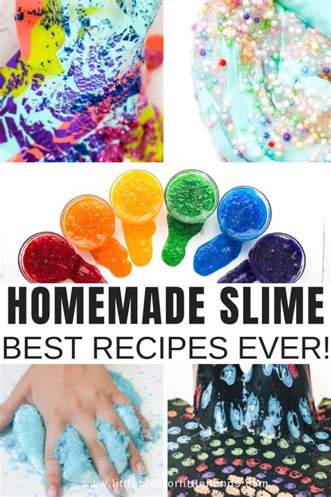 Super Easy Slime Recipe That Actually Works Little Bins For Little Hands