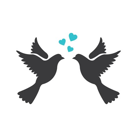 Love Birds Silhouette Clipart 10 Free Cliparts Download Images On