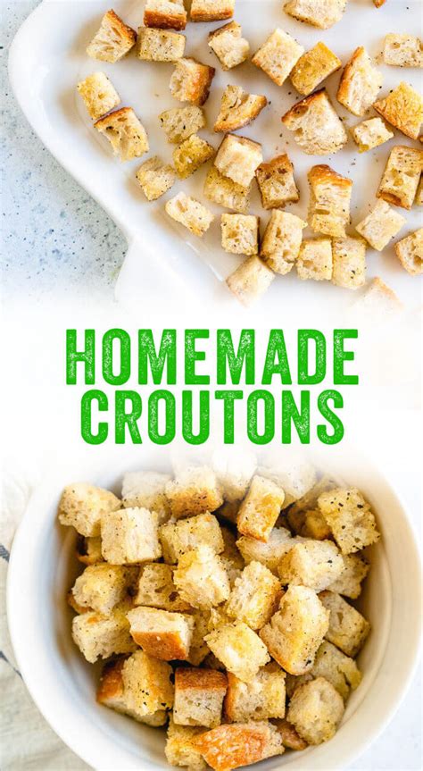 Homemade Croutons Recipe A Couple Cooks
