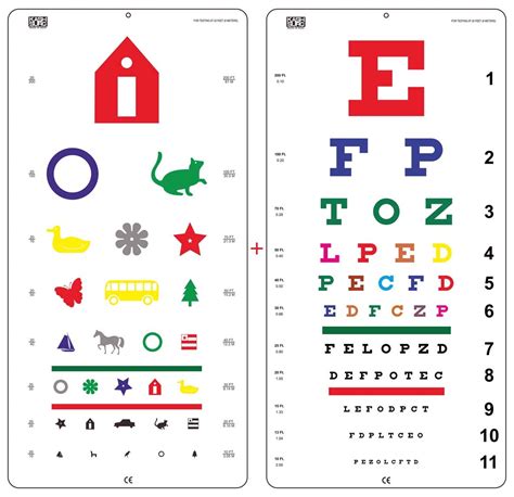 Gallery Of Herman Snellen Eye Chart With Letters Vintage Opthalmology
