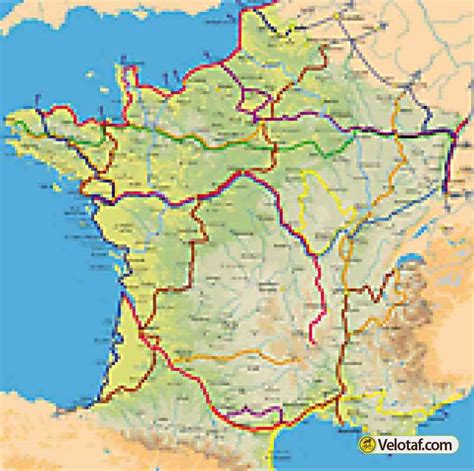 Carte De France Vacances Arts Et Voyages A La Carte De France Avec Images