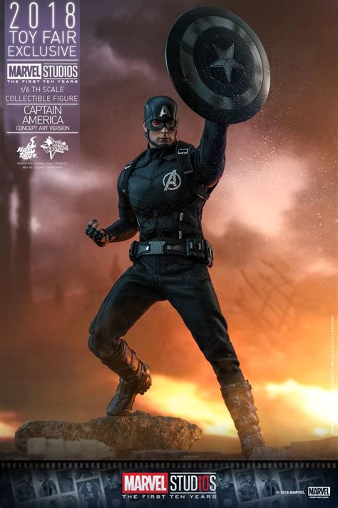 Hot Toys Mms 488 Marvel Studios 1st Ten Years Captain America
