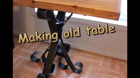 Making Old Table Youtube