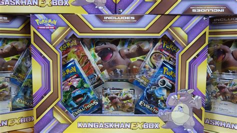 Opening X Kangaskhan EX Boxes Pokemon TCG Unboxing YouTube