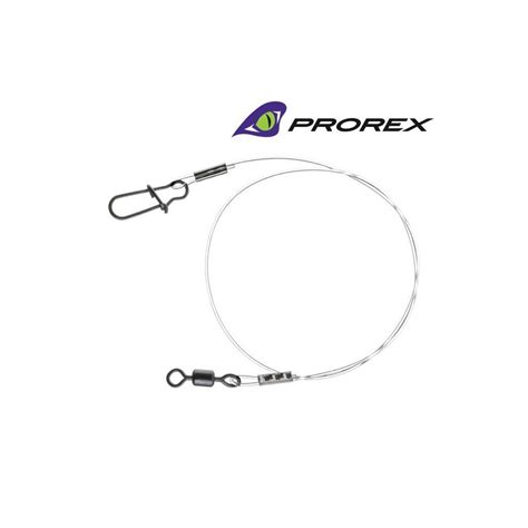 Bas de ligne Daiwa Prorex Fluorocarbone FC Leader 30cm Leurre de la pêche