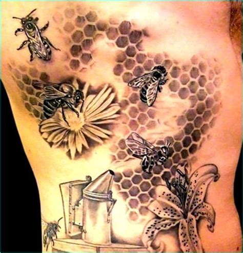 Tattoo On Pinterest Sunflowers Poppies And Bee Tattoo