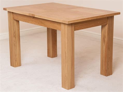 Real Oak Dining Table East West Furniture Capri Solid Wood Top