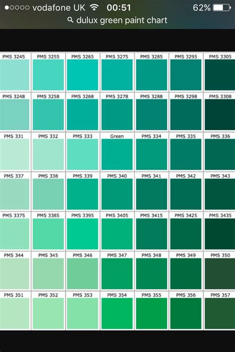 Pin By Agustina Mulya On Bedroom Pantone Color Chart Green Color