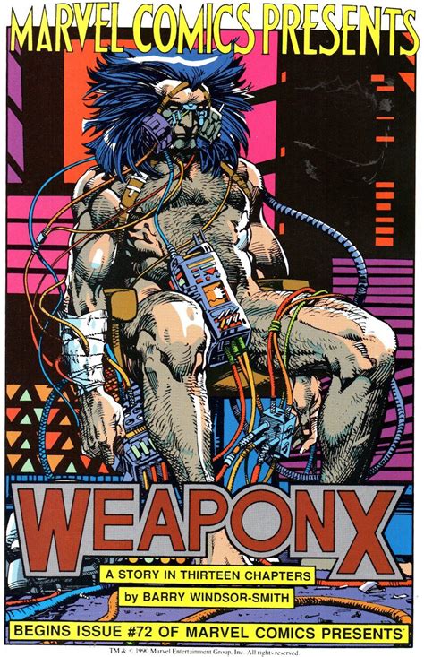 Wolverine In Marvel Comics Presents Weapon X Comics Marvel Comics