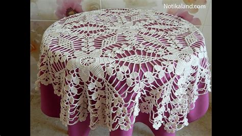 Parents may receive compensation when you clic. Crochet motif patterns for tablecloth Part 7 Border Diy ...