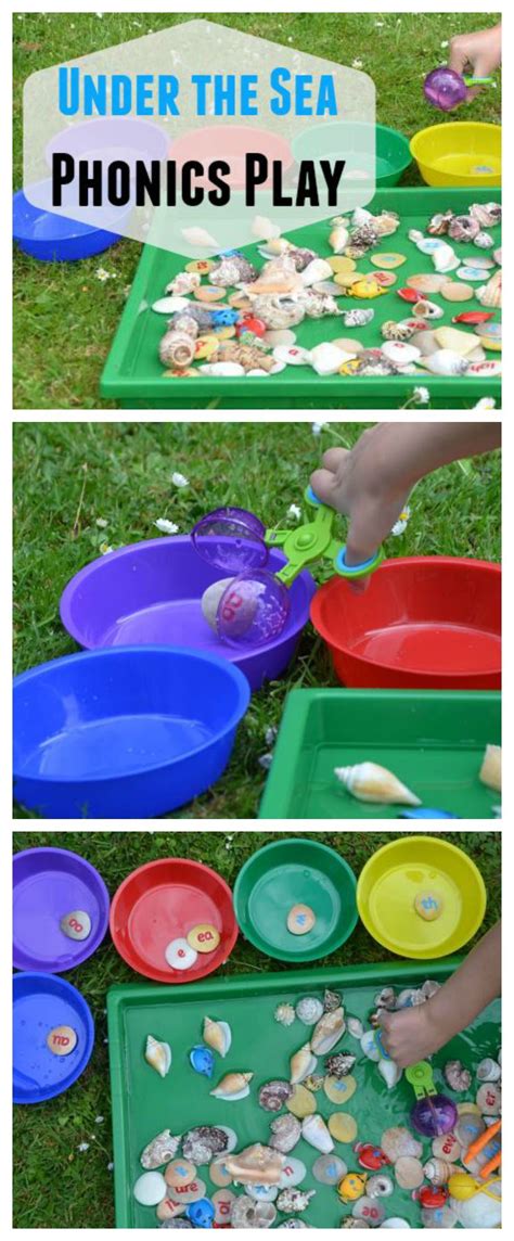 Under the Sea Phonics Play | Sea activities, Under the sea, Under the