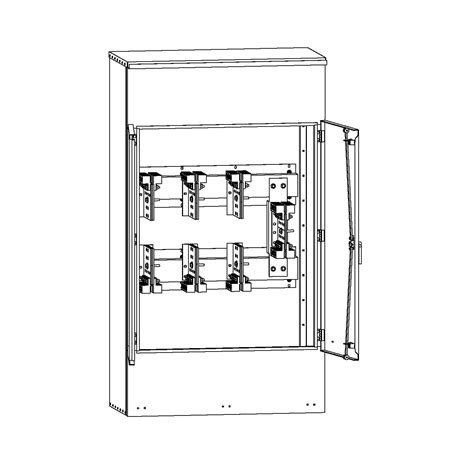Current Transformer Cabinet 2500a 4000a Wall Mounted On Erickson