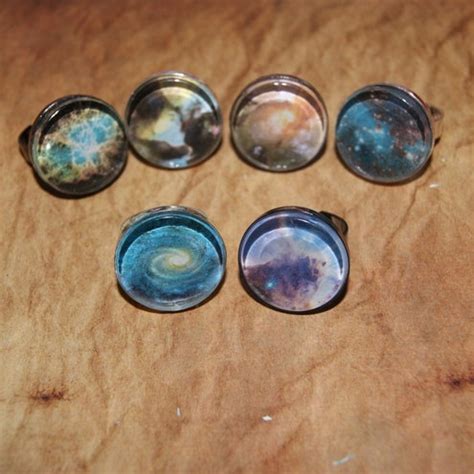 Nebula Ring 10 Different Designs To Pick From By CuriologyStore 7 00