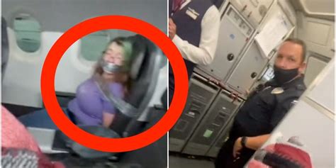 Another Passenger Attempts To Open Airplane Door Mid Flight Is Duct