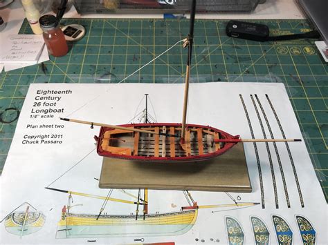 Model Shipways 14 Longboat On To The Rigging Modelmakers