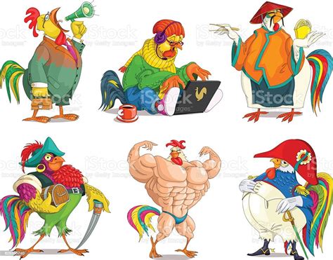 Funny Cocks Stock Illustration Download Image Now Istock
