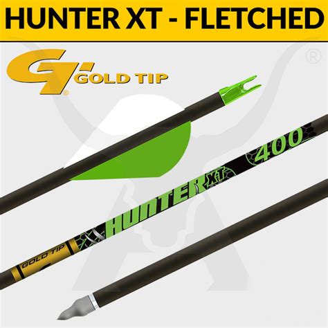 Gold Tip Hunter Xt Fletched Carbon Arrows